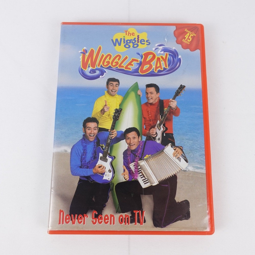 The Wiggles Wiggle Bay DVD 2005 With Original Cast - Never Seen On TV